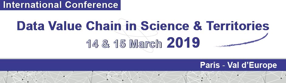Conference Data Valu Chain in Science and Territories