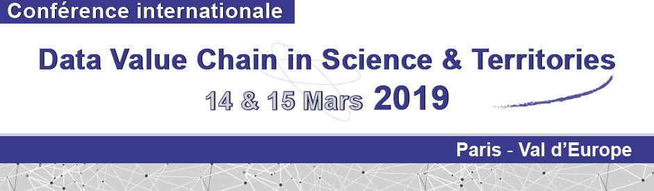 Conference Data Valu Chain in Science and Territories